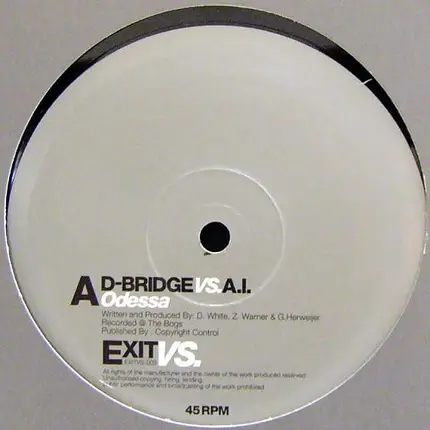 D-Bridge Vs. Artificial Intelligence / D-Bridge Vs. D. Kay - Odessa / Nothing Is True