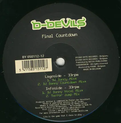 D-Devils - The Final Countdown