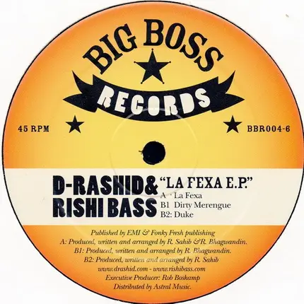 D-Rashid & Rishi Bass - La Fexa EP