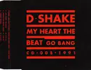 CD Single - D-Shake - My Heart The Beat
