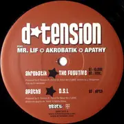 12inch Vinyl Single - D-Tension Presents Akrobatik / Apathy / Mr. Lif - The Fugitive / D.S.L. / Trouble Shooting