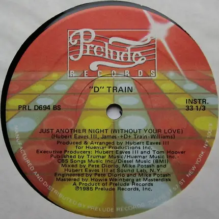 D-Train - Just Another Night (Without Your Love)