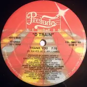 12inch Vinyl Single - D-Train - Thank You