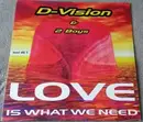12inch Vinyl Single - D-Vision & Two Boys - Love Is What We Need