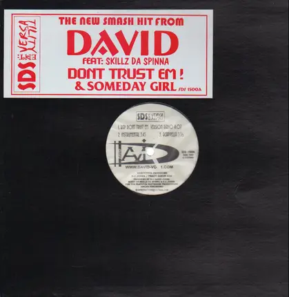 D. C. David Jones - Don't Trust Em