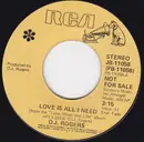 7inch Vinyl Single - D. J. Rogers - Love Is All I Need