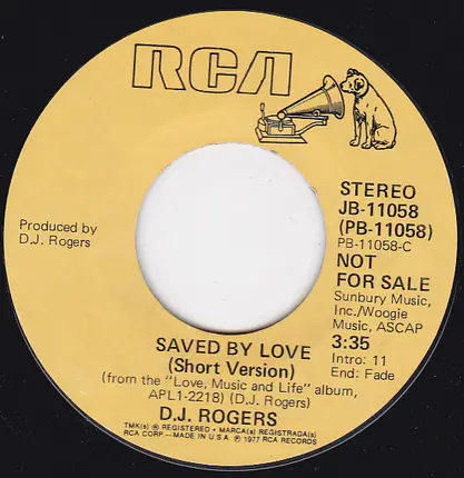 D. J. Rogers - Love, Music And Life