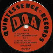 7inch Vinyl Single - D.O.A. - Disco Sucks