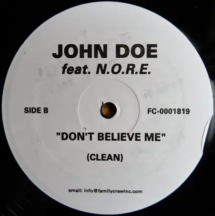 D.O.E. - Don't Believe Me