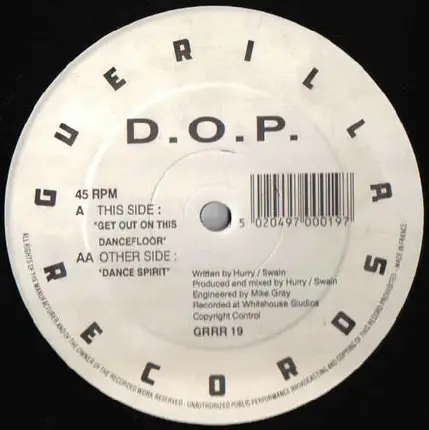 D.O.P. - Get Out On This Dancefloor