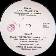 12inch Vinyl Single - D.A.N. - Yramid / Elettronic Jungle