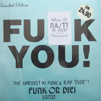 D.C.C.+T. / Supafly - Funk You! Volume 3