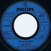7inch Vinyl Single - D.D. Sound - Shopping Baby / Burning Love