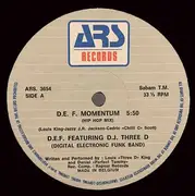 12inch Vinyl Single - D.E.F. Featuring DJ Three D - D.E.F. Momentum