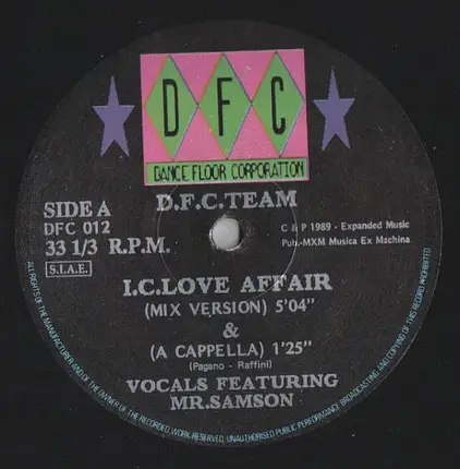 D.F.C. Team - I.C. Love Affair