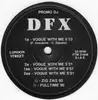 LP - D.F.X. - Vogue With Me