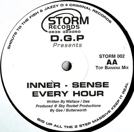 D.G.P Presents Inner-Sense - Every Hour