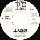 7inch Vinyl Single - D.H. Storm - Dance All Night