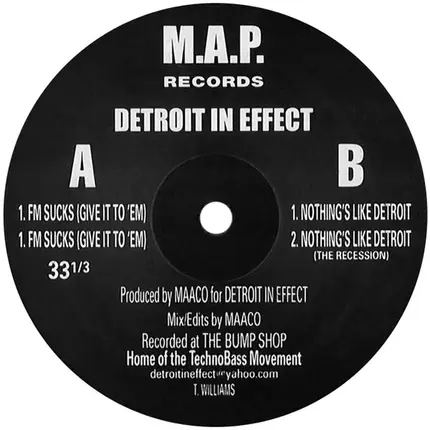 D.I.E. - FM Sucks / Nothing's Like Detroit