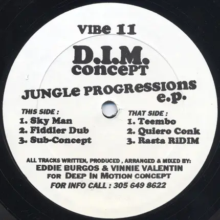 D.I.M. Concept - Jungle Progressions E.P.