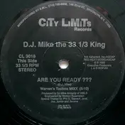 D.J. Mike the 33 1/3 King - Are You Ready ???