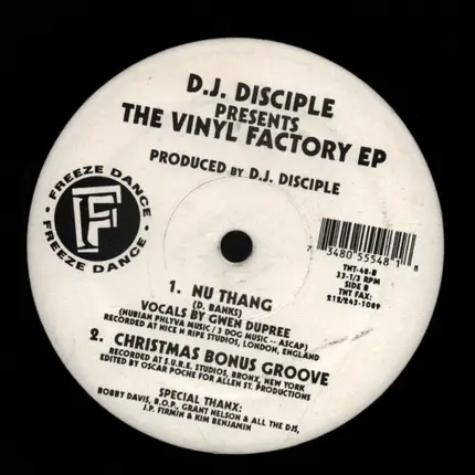 D.J. Disciple - The Vinyl Factory EP