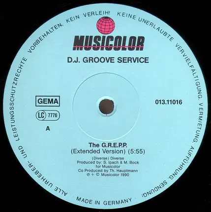 D.J. Groove Service - The G.R.E.P.P.