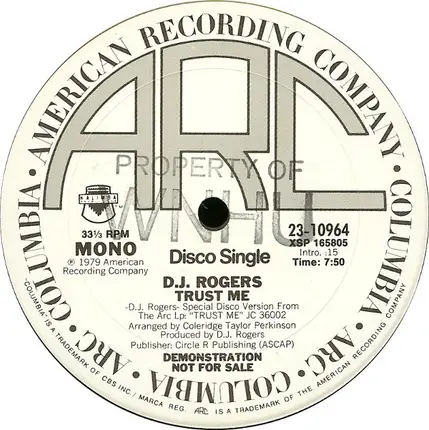 D.J. Rogers - Trust Me