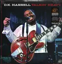LP - D.K. Harrell - Talkin' Heavy - Blue Transparent Vinyl