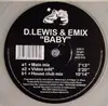 12inch Vinyl Single - D.Lewis & Emix - Baby - clear vinyl
