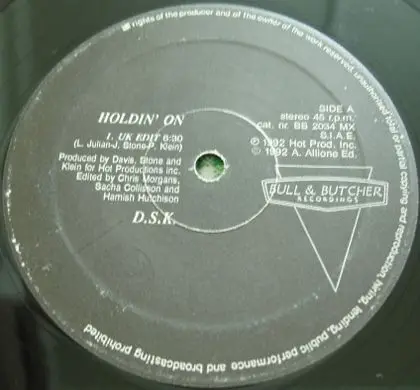 D.S.K. - Holdin' On