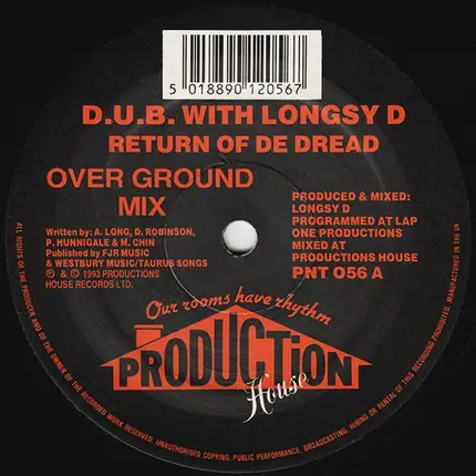 D.U.B. With Longsy D - Return Of De Dread