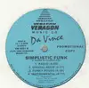 12'' - Da Vince - Simplistic Funk / So Much Luv - Promo