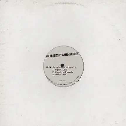 Da Beatminerz - Open / Anti-Love Movement