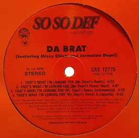 Da Brat - That's What I'm Looking For