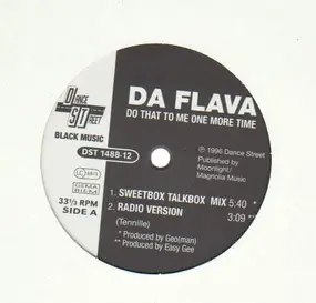 Da Flava - Do That to Me One More Time