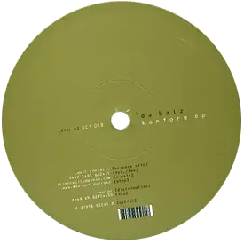Da Halz - Konform EP