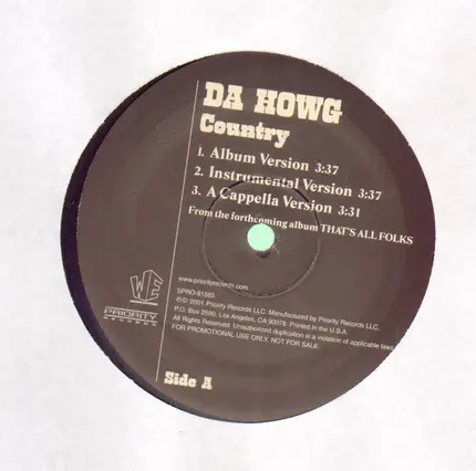 Da Howg - Country