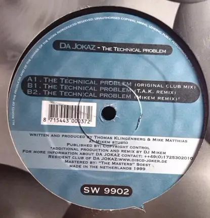 Da Jokaz - The Technical Problem