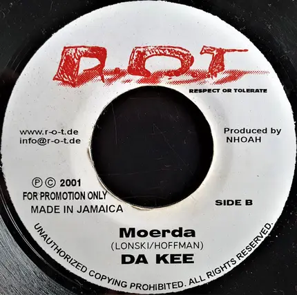 Da Kee - International Antastbar / Moerda