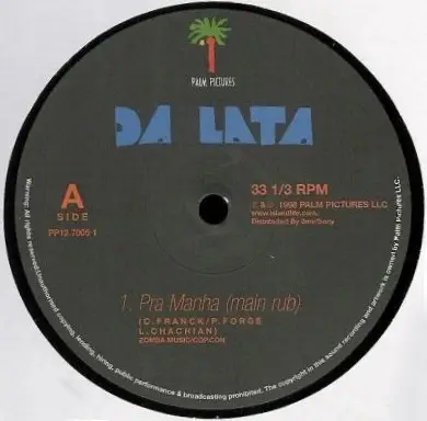 Da Lata - Pra Manha