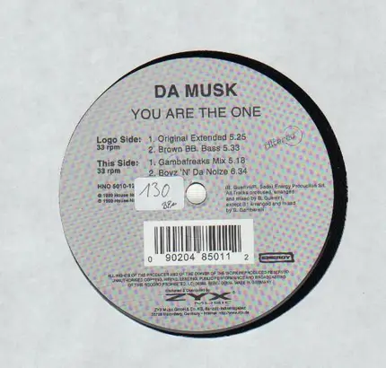 Da Musk - You Are the One