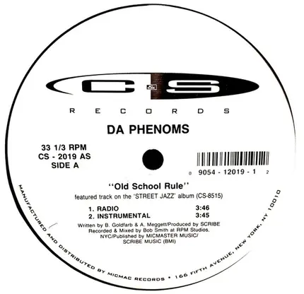 Da Phenoms - Old School Rule