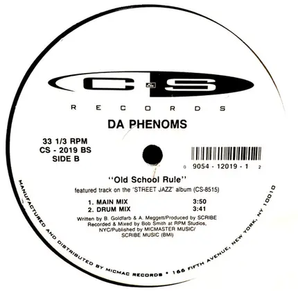 Da Phenoms - Old School Rule