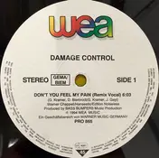 damage control - Don't You Feel My Pain (Remixes)