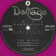 12inch Vinyl Single - Damage - Love Guaranteed (The Boris Dlugosch Mixes) - Violet Translucent Vinyl