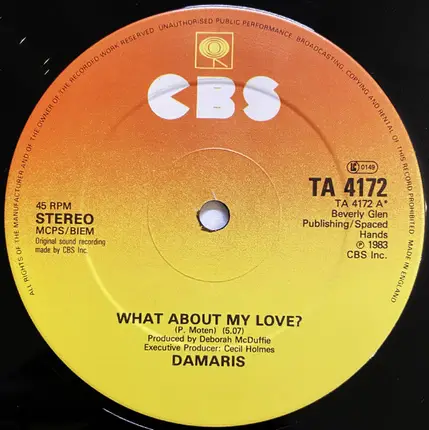 Damaris Carbaugh - What About My Love?