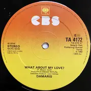 12inch Vinyl Single - Damaris Carbaugh - What About My Love?