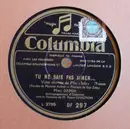 Schellack - Damia - Tu Ne Sais Pas Aimer... / La Fille Aux Matelots