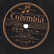 Damia - Ne Dis Rien / Les Goélands
